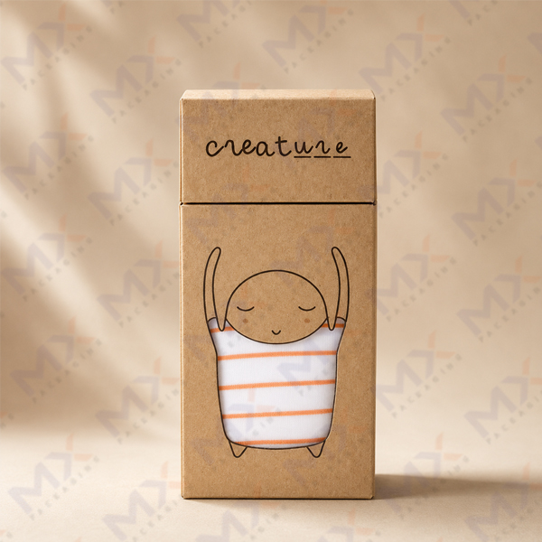 Kraft Die Cut Boxes - view 3
